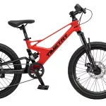 Велосипед двухподвес timetry TT230 красный