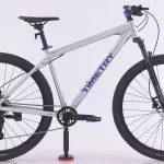 Велосипед timetry TT805 серебристо-синий