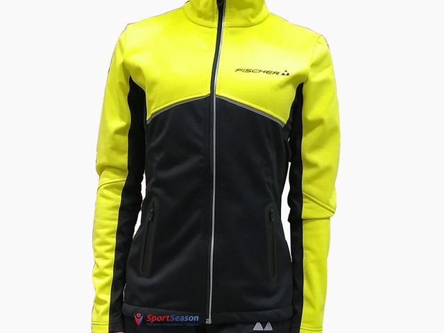 Жен.куртка Softshell Warm (черно-лим.) (GR8117-101